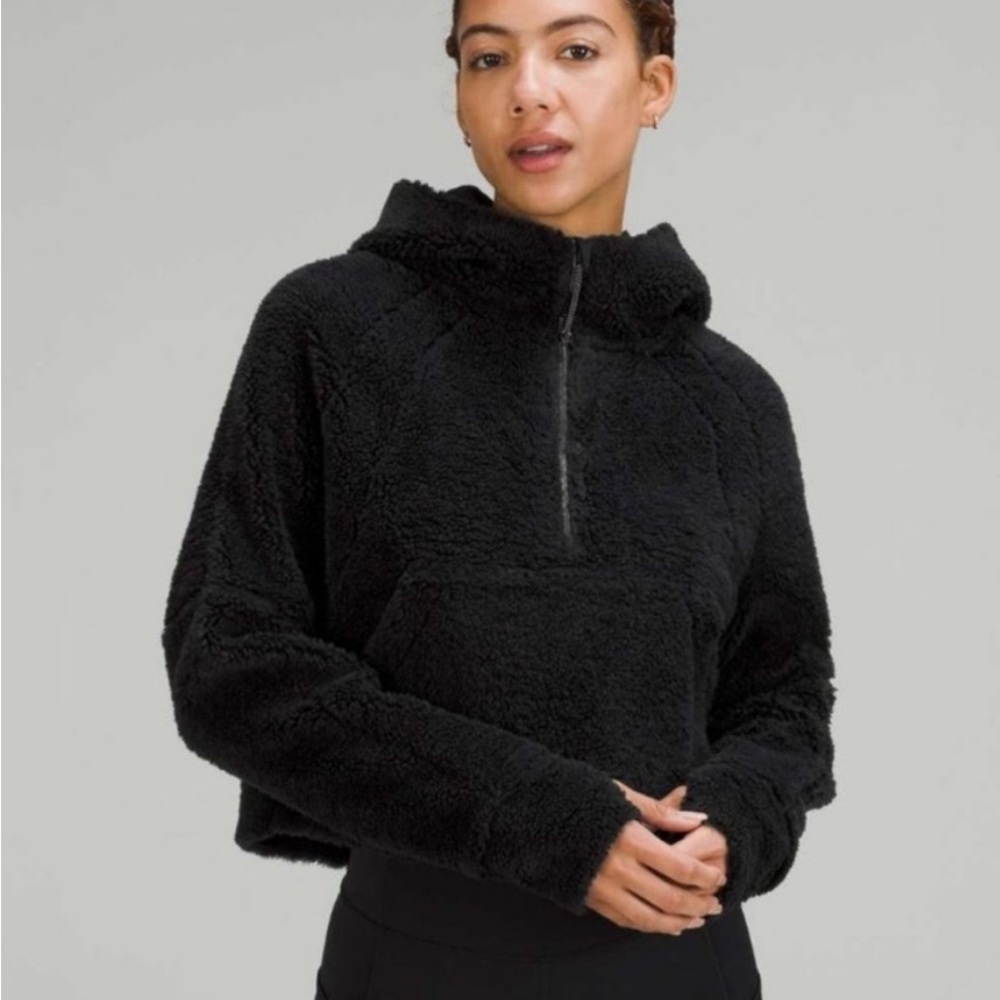 Lululemon cropped Sherpa